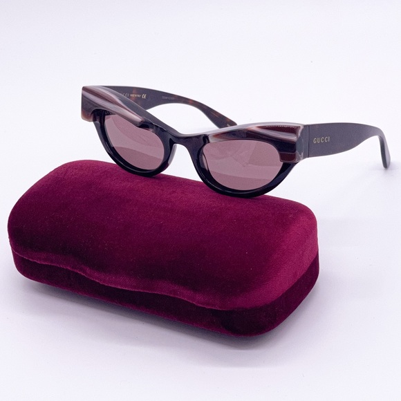 NEW GUCCI GG1167S 002 CAT EYE WOMEN SUNGLASSES GUCCI LIMITED EDITION EYEWEAR - Picture 3 of 15